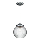 David Hunt Lighting Henley Pendant Satin Chrome HEN0146